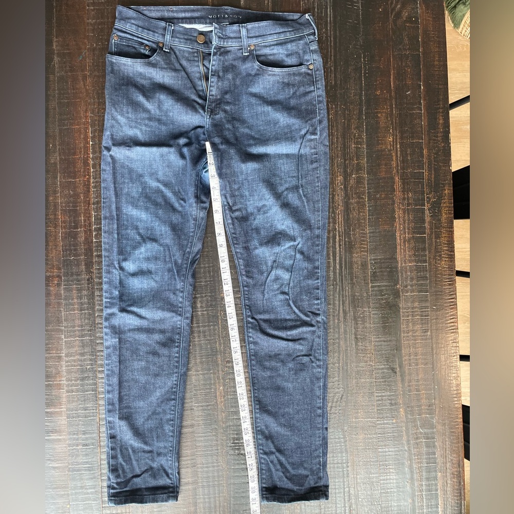 Mott & Bow Skinny Blue Jeans 33